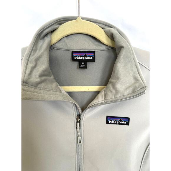 Patagonia Sidesend Soft Shell Jacket Light Grey Women's XS - Picture 5 of 5